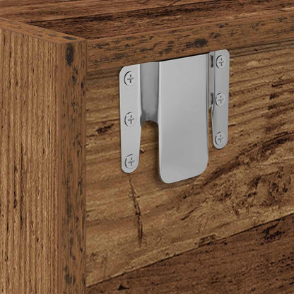 TV Cabinets 2 pcs Old Wood 100x31x25,5 cm Engineered Wood