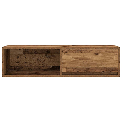 TV Cabinets 2 pcs Old Wood 100x31x25,5 cm Engineered Wood