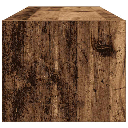 TV Cabinets 2 pcs Old Wood 100x31x25,5 cm Engineered Wood