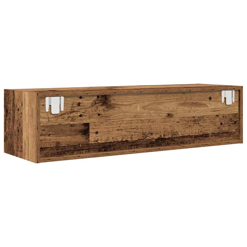 TV Cabinets 2 pcs Old Wood 100x31x25,5 cm Engineered Wood