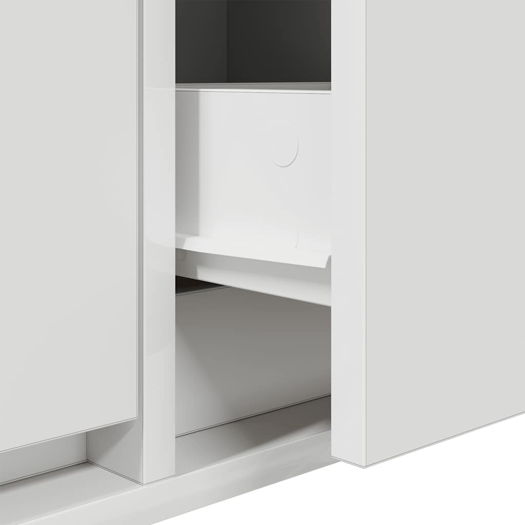 TV Cabinets 2 pcs White 60x31x25.5 cm Engineered Wood