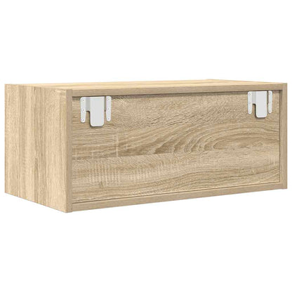 TV Cabinets 2 pcs Sonoma Oak 60x31x25.5 cm Engineered Wood