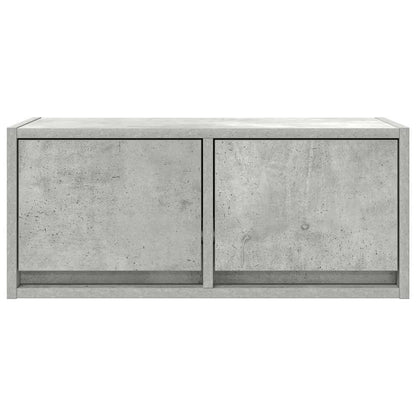 TV Cabinets 2 pcs Concrete Grey 60x31x25.5 cm Engineered Wood