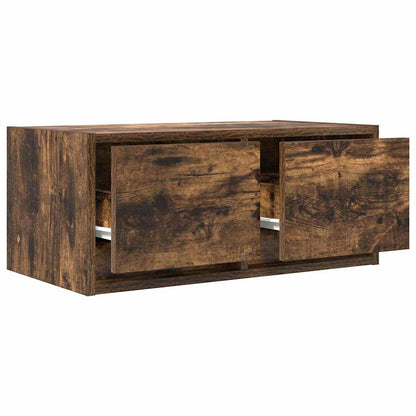 TV Cabinets 2 pcs Smoked Oak 60x31x25.5 cm Engineered Wood