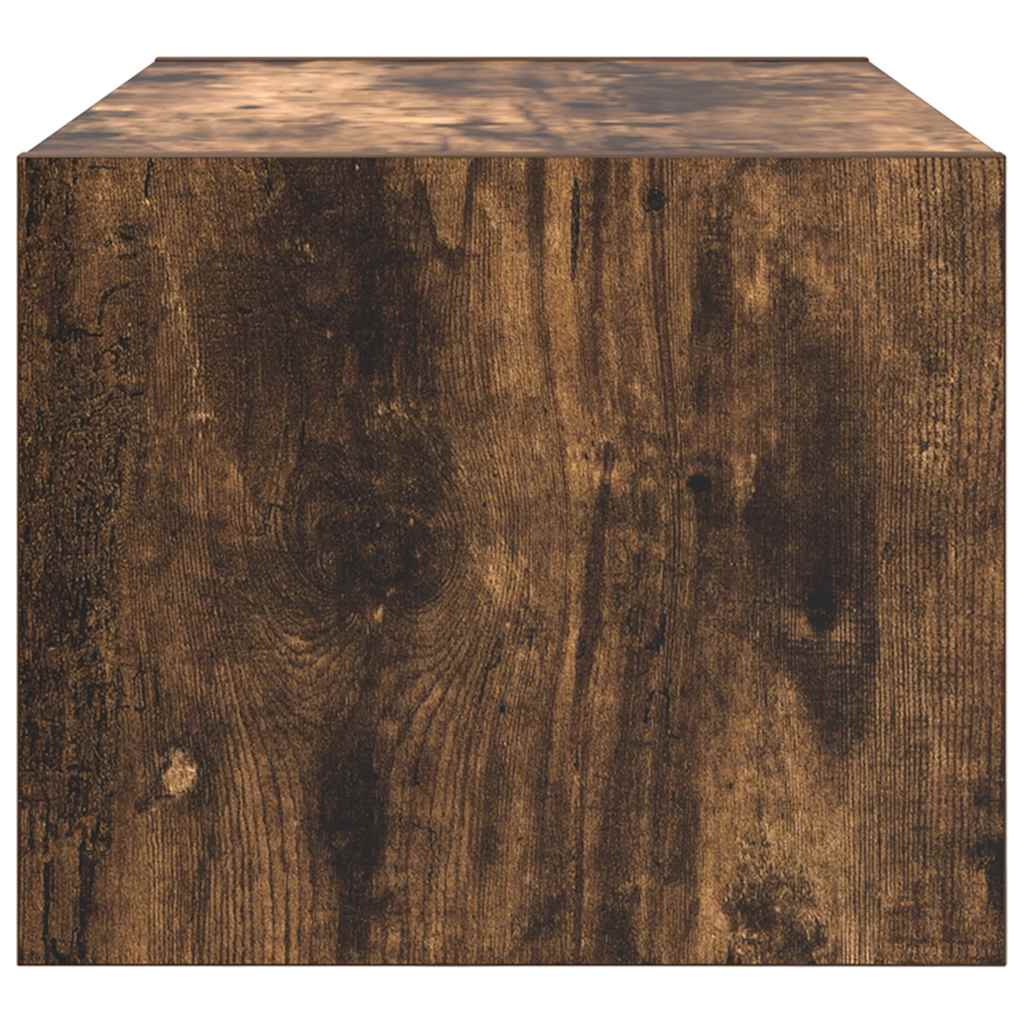 TV Cabinets 2 pcs Smoked Oak 60x31x25.5 cm Engineered Wood