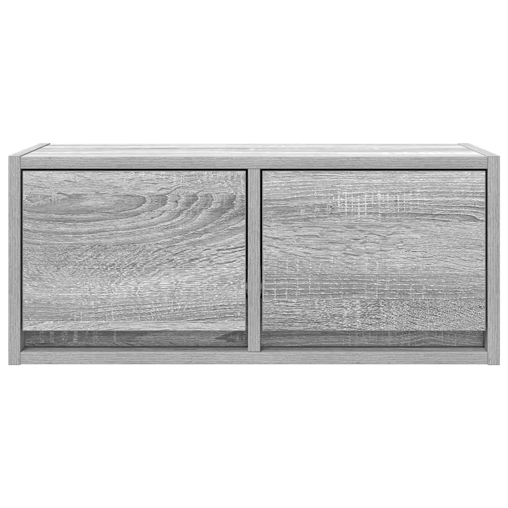 TV Cabinet Grey Sonoma 60x31x25.5 cm Engineered Wood