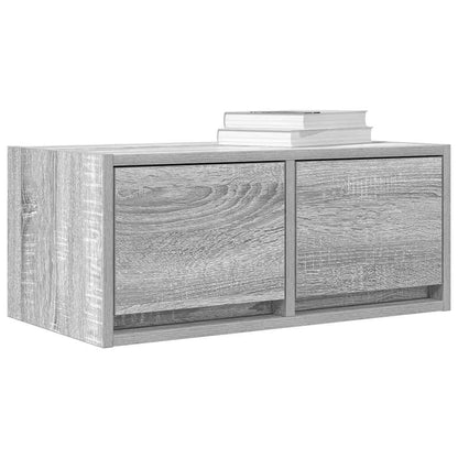 TV Cabinets 2 pcs Grey Sonoma 60x31x25,5 cm Engineered Wood