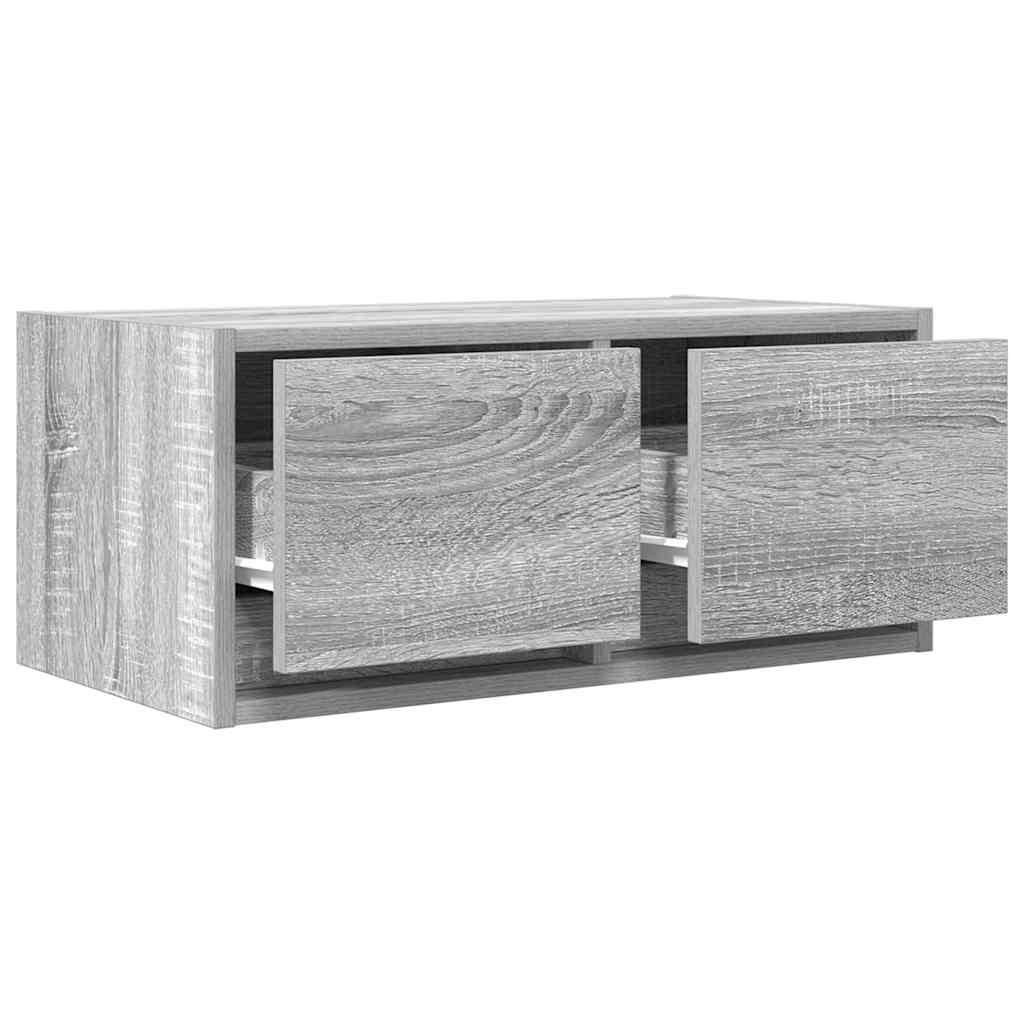 TV Cabinets 2 pcs Grey Sonoma 60x31x25.5 cm Engineered Wood