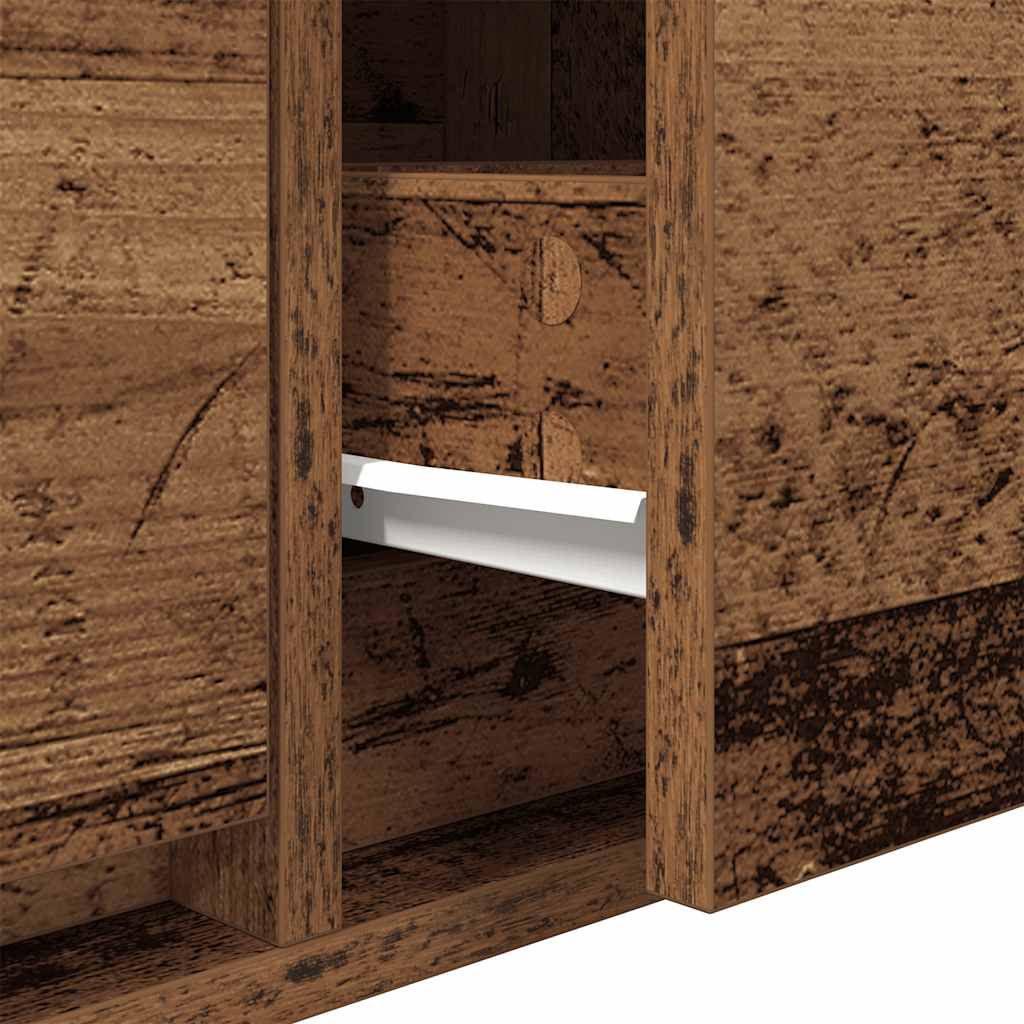 TV Cabinet Old Wood 60x31x25.5 cm Engineered Wood