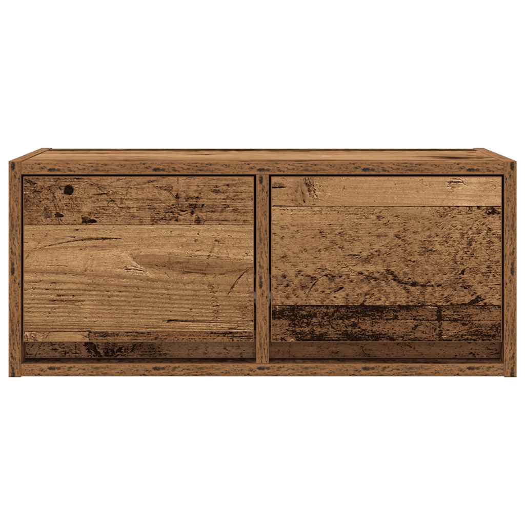 TV Cabinet Old Wood 60x31x25.5 cm Engineered Wood