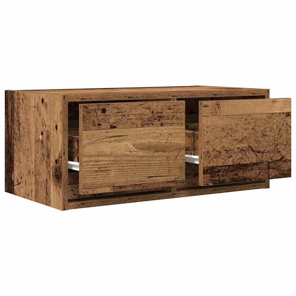 TV Cabinets 2 pcs Old Wood 60x31x25.5 cm Engineered Wood