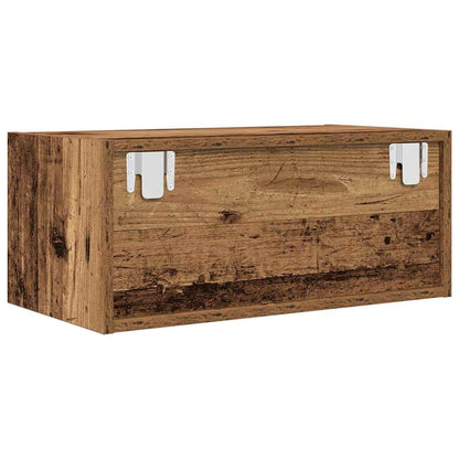 TV Cabinets 2 pcs Old Wood 60x31x25.5 cm Engineered Wood