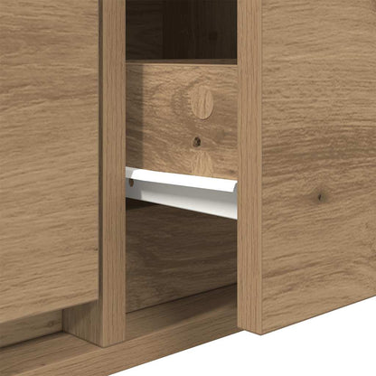 TV Cabinets 2 pcs Artisan Oak 60x31x25.5 cm Engineered Wood