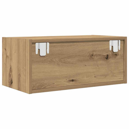 TV Cabinets 2 pcs Artisan Oak 60x31x25.5 cm Engineered Wood