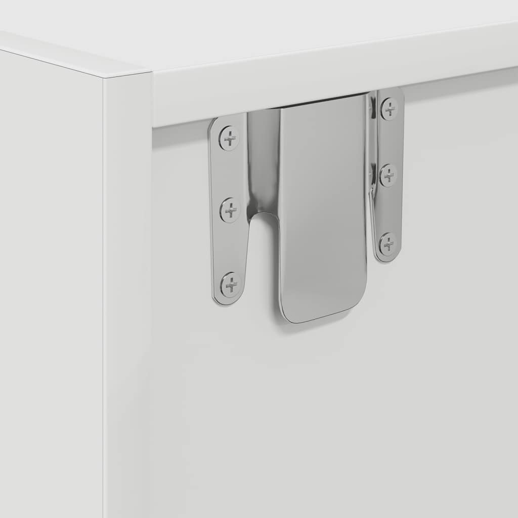 TV Cabinets 2 pcs White 80x31x25.5 cm Engineered Wood