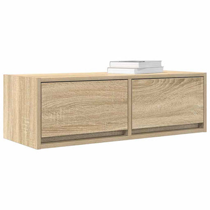 TV Cabinets 2 pcs Sonoma Oak 80x31x25,5 cm Engineered Wood