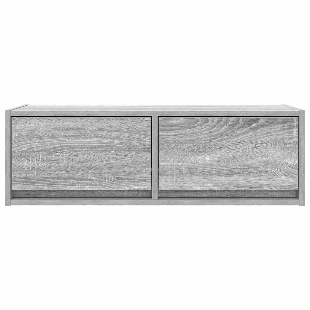 TV Cabinets 2 pcs Grey Sonoma 80x31x25.5 cm Engineered Wood