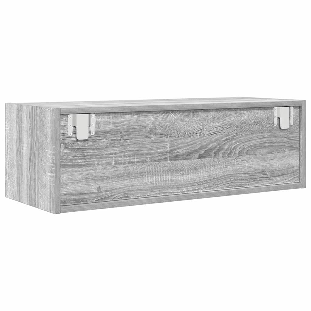 TV Cabinets 2 pcs Grey Sonoma 80x31x25.5 cm Engineered Wood
