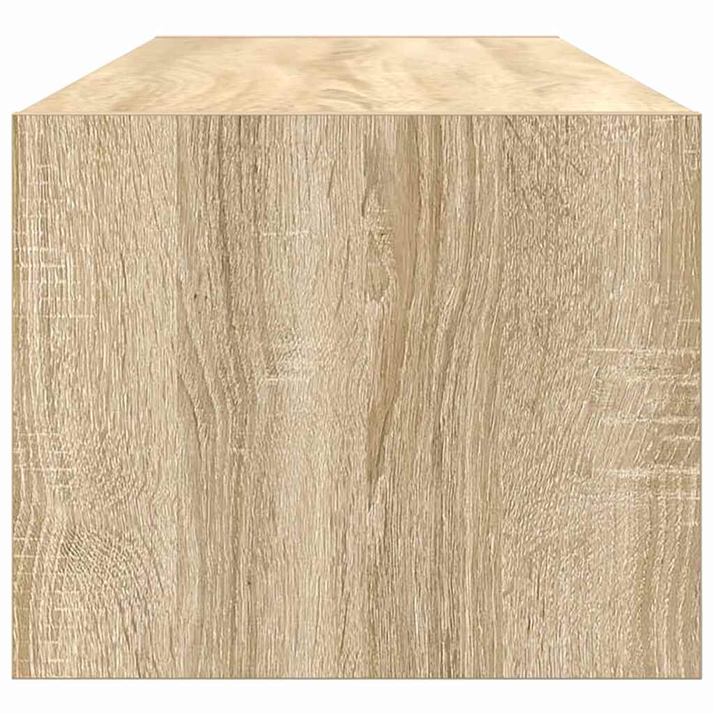 TV Cabinet Sonoma oak 100 x 31 x 25.5 cm Engineered wood