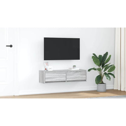 TV Cabinet Grey sonoma 100 x 31 x 25.5 cm Engineered wood