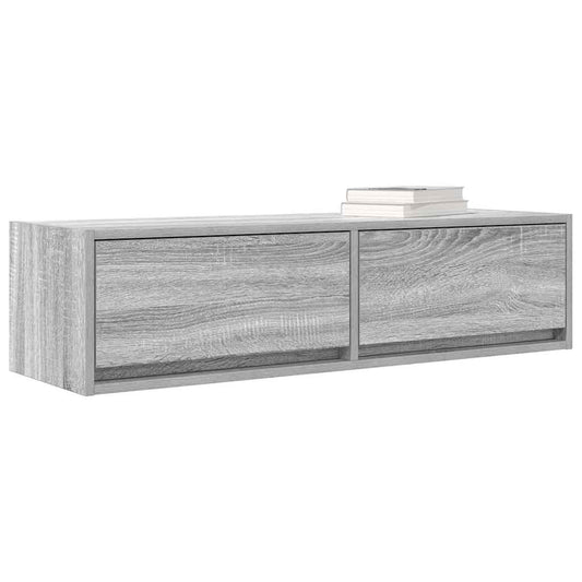 TV Cabinet Grey sonoma 100 x 31 x 25.5 cm Engineered wood