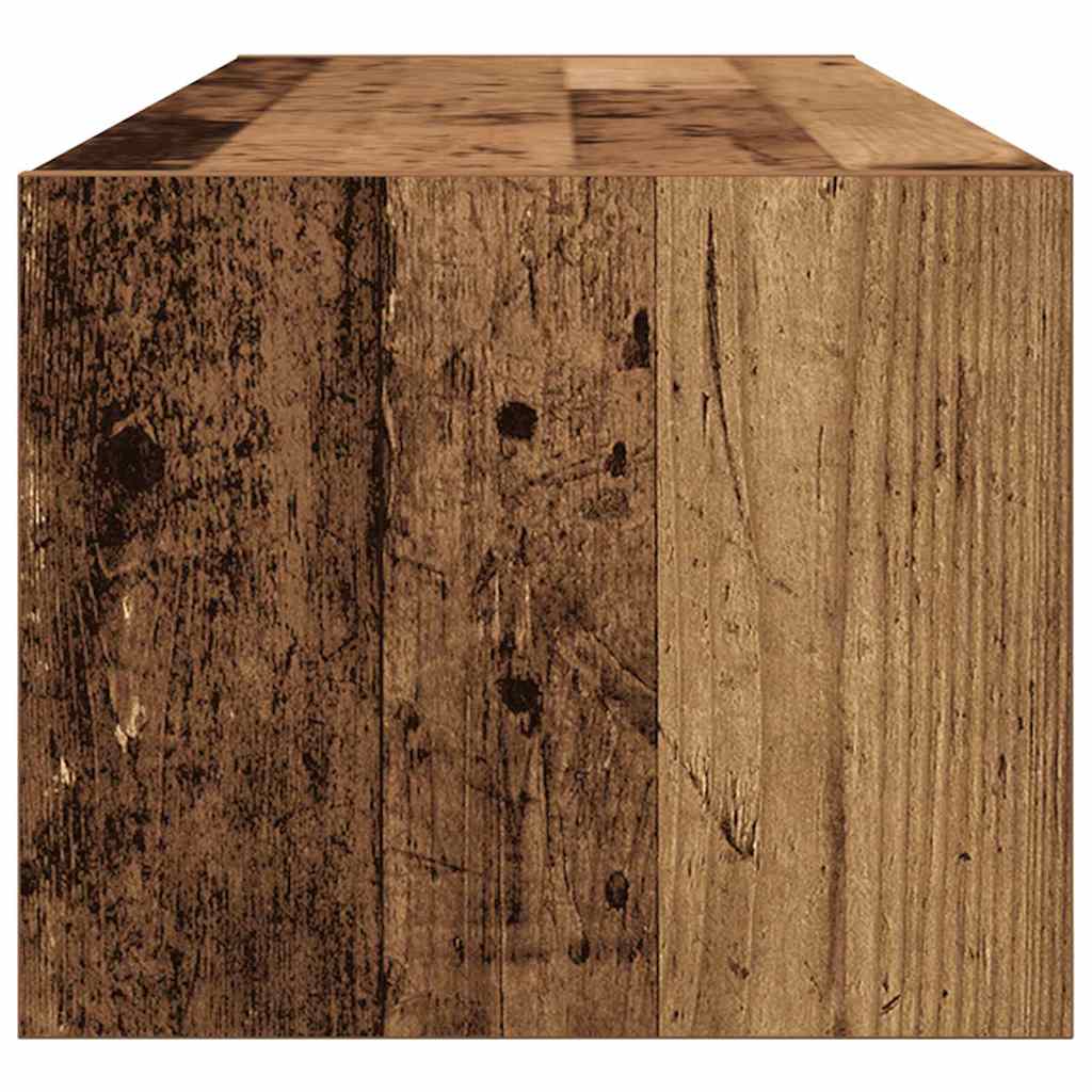 TV Cabinet Old wood 100 x 31 x 25.5 cm Engineered wood