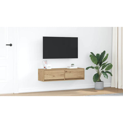 TV Cabinet Artisan oak 100 x 31 x 25.5 cm Engineered wood