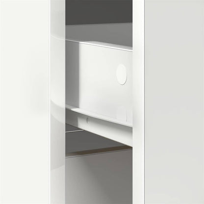 Sideboard with Drawer White 80x34x76 cm Engineered Wood