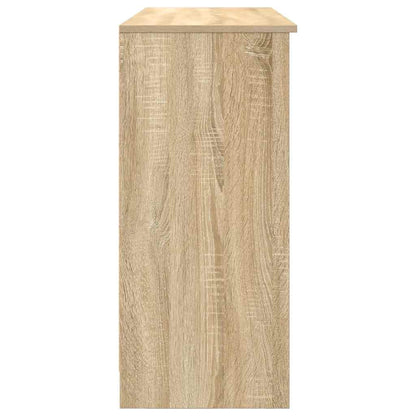Sideboard with Drawer Sonoma Oak 101x35x76 cm Engineered Wood
