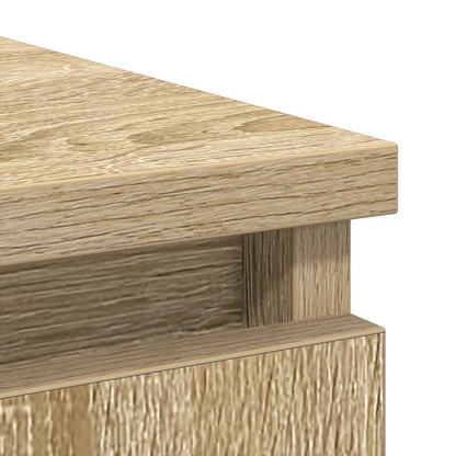 Sideboard with Drawer Sonoma Oak 71x35x65 cm Engineered Wood