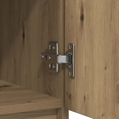 Sideboard with Drawers Artisan Oak 71x35x84 cm Engineered Wood