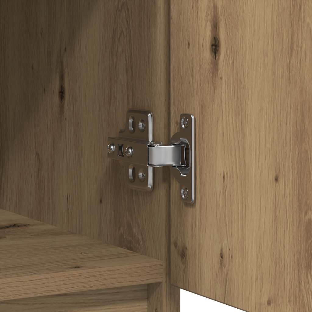 Sideboard with Drawers Artisan Oak 71x35x84 cm Engineered Wood