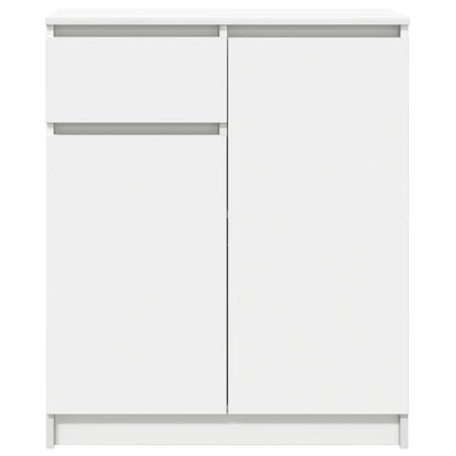 Sideboard with Drawer White 71x35x84 cm Engineered Wood