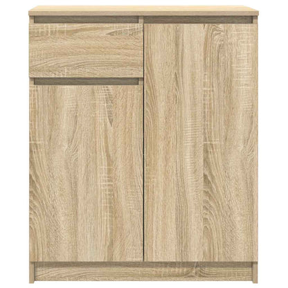 Sideboard with Drawer Sonoma Oak 71x35x84 cm Engineered Wood
