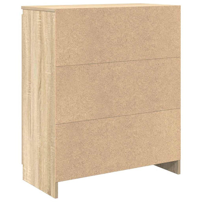 Sideboard with Drawer Sonoma Oak 71x35x84 cm Engineered Wood