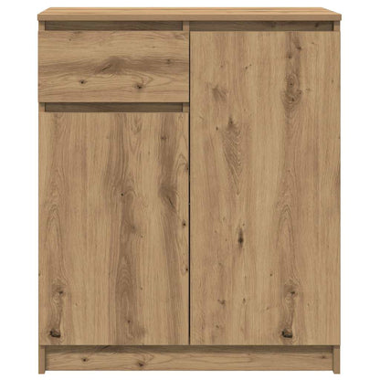 Sideboard with Drawer Artisan Oak 71x35x84 cm Engineered Wood
