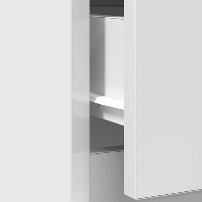 Sideboard with Drawer White 71x35x65 cm Engineered Wood