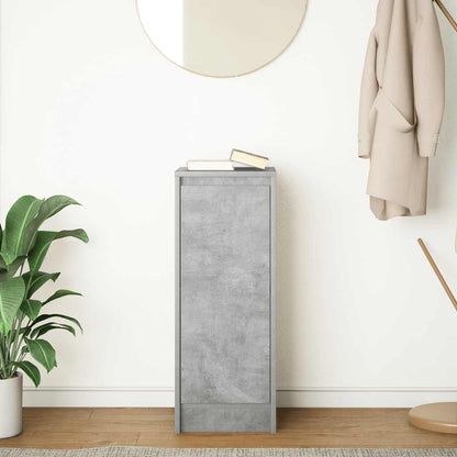 Sideboard Concrete Grey 29.5x34x76 cm Engineered Wood