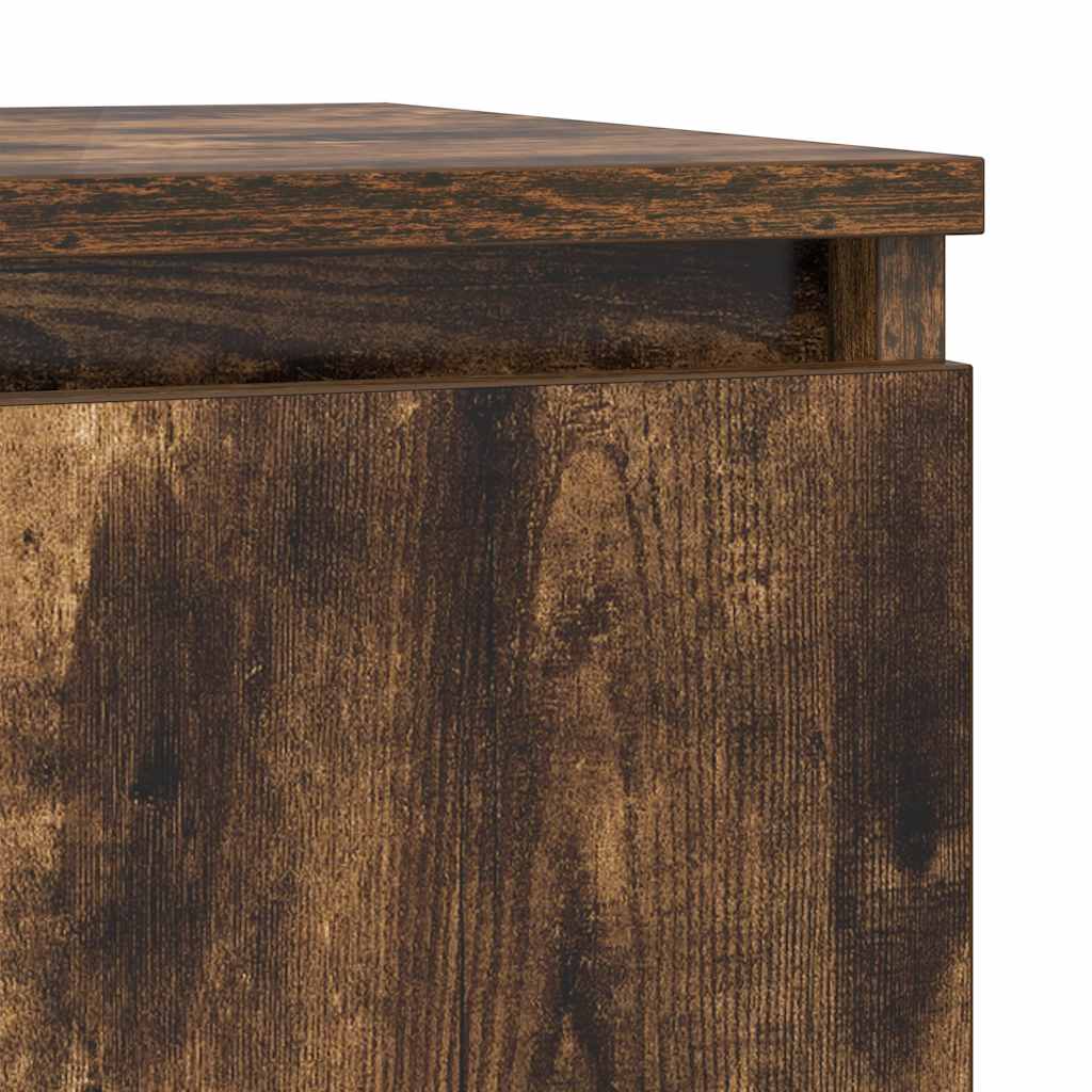 Sideboard Smoked Oak 29.5x34x76 cm Engineered Wood