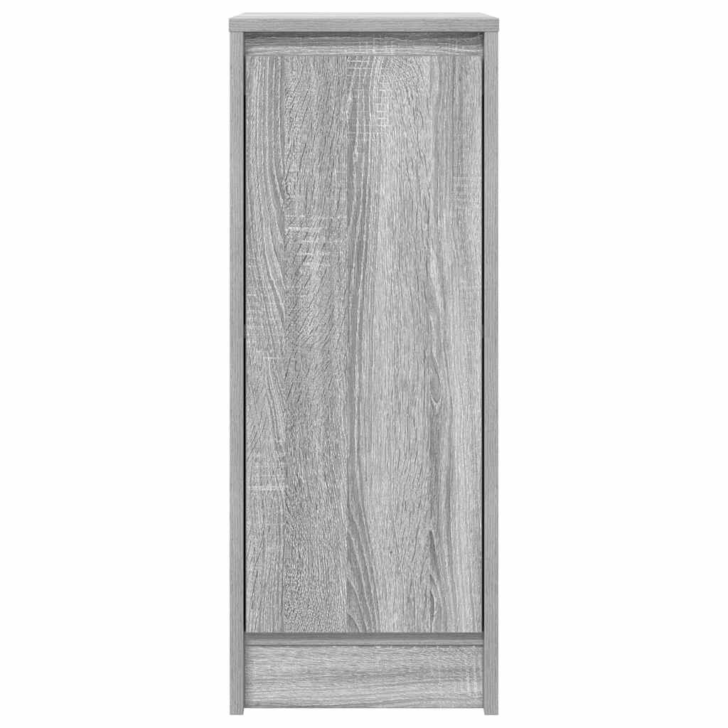 Sideboard Grey Sonoma 29.5x34x76 cm Engineered Wood