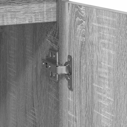 Sideboard Grey Sonoma 29.5x34x76 cm Engineered Wood
