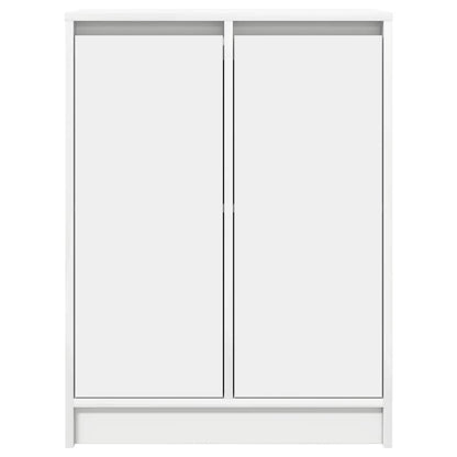 Sideboard White 57x34x76 cm Engineered Wood