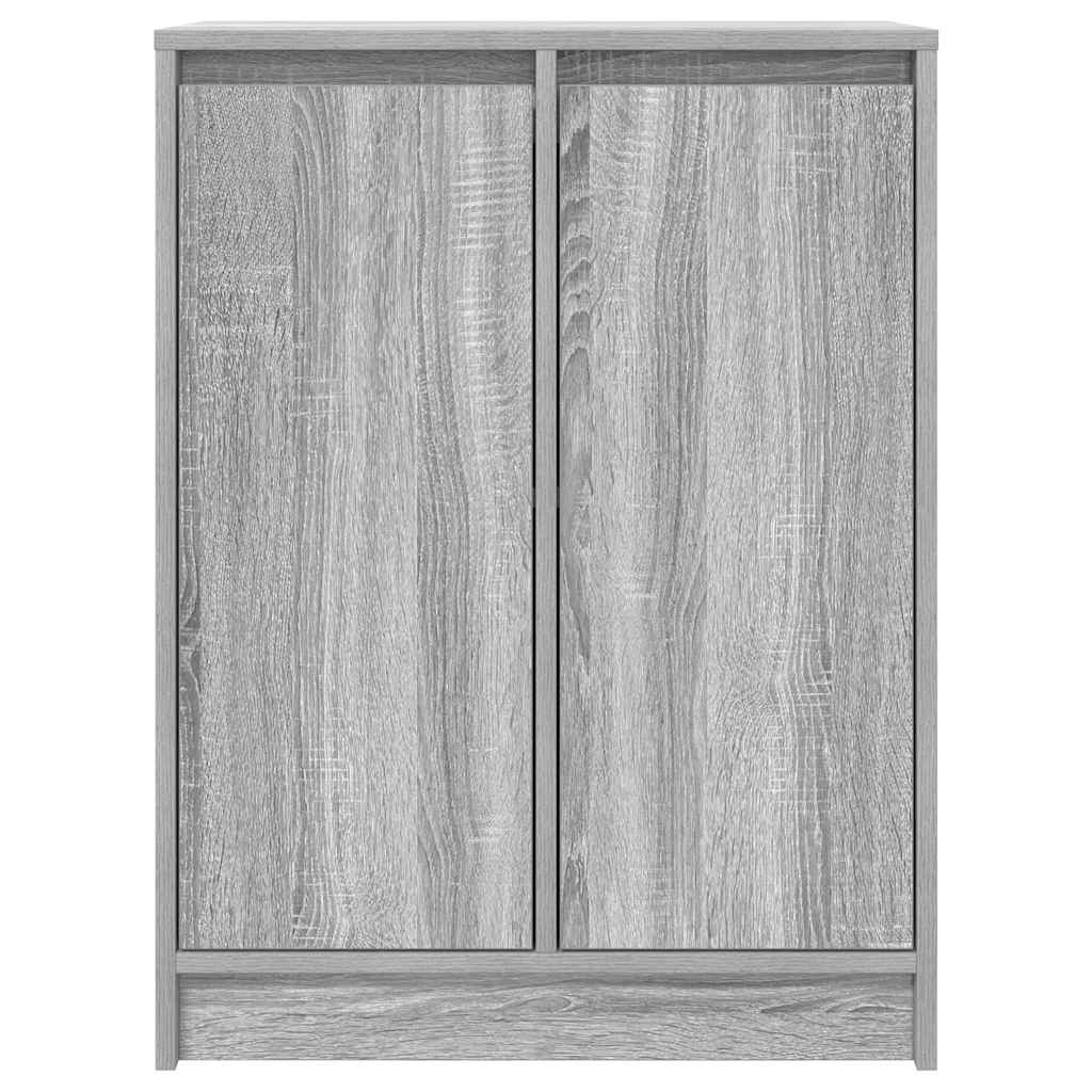 Sideboard Grey Sonoma 57x34x76 cm Engineered Wood