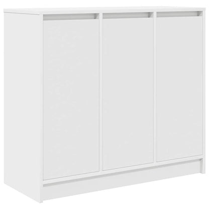 Sideboard White 85x34x76 cm Engineered Wood
