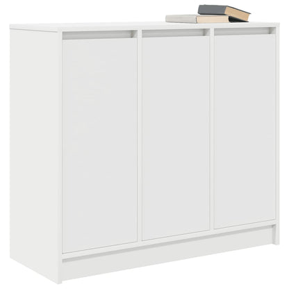 Sideboard White 85x34x76 cm Engineered Wood
