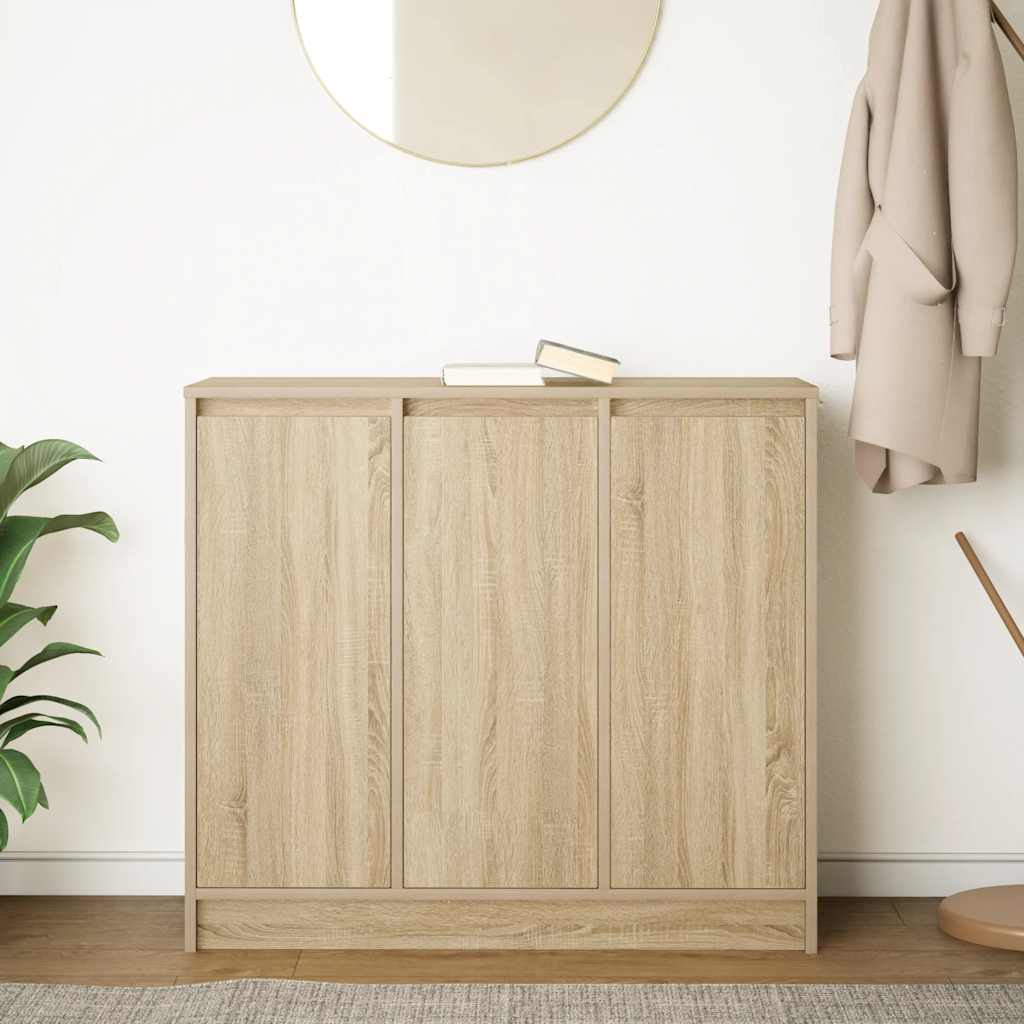 Sideboard Sonoma Oak 85x34x76 cm Engineered Wood