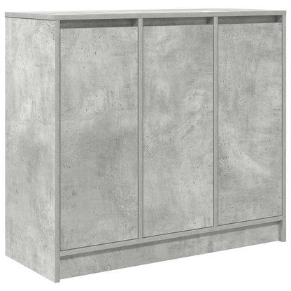 Sideboard Concrete Grey 85x34x76 cm Engineered Wood