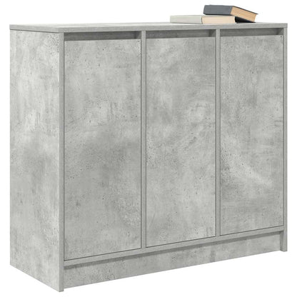 Sideboard Concrete Grey 85x34x76 cm Engineered Wood
