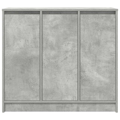 Sideboard Concrete Grey 85x34x76 cm Engineered Wood