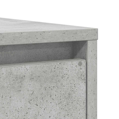 Sideboard Concrete Grey 85x34x76 cm Engineered Wood